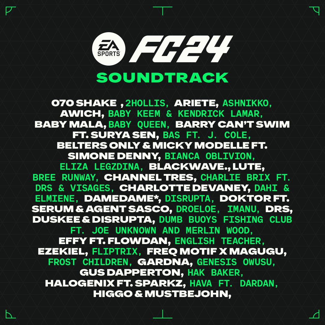 FC 24 Soundtrack - Play the Official FC 24 Music Songs